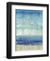 Beach Horizon I-Tim O'toole-Framed Art Print
