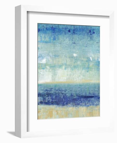 Beach Horizon I-Tim O'toole-Framed Art Print