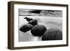 Beach Horizon, New Zealand-null-Framed Art Print