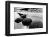 Beach Horizon, New Zealand-null-Framed Art Print