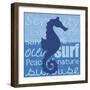 Beach Horse-Lauren Gibbons-Framed Premium Giclee Print