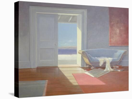 Beach House, 1995-Lincoln Seligman-Stretched Canvas