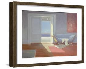 Beach House, 1995-Lincoln Seligman-Framed Giclee Print