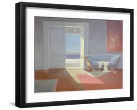 Beach House, 1995-Lincoln Seligman-Framed Giclee Print