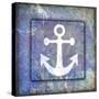 Beach House Anchor-LightBoxJournal-Stretched Canvas