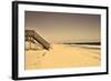 Beach House at Outer Banks-Martina Bleichner-Framed Art Print