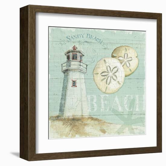 Beach House I-Lisa Audit-Framed Art Print