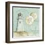 Beach House I-Lisa Audit-Framed Art Print