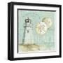 Beach House I-Lisa Audit-Framed Art Print