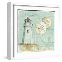 Beach House I-Lisa Audit-Framed Art Print