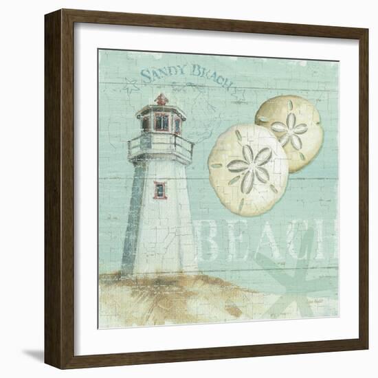 Beach House I-Lisa Audit-Framed Art Print