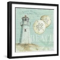 Beach House I-Lisa Audit-Framed Art Print