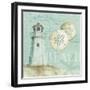 Beach House I-Lisa Audit-Framed Art Print