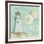 Beach House I-Lisa Audit-Framed Art Print