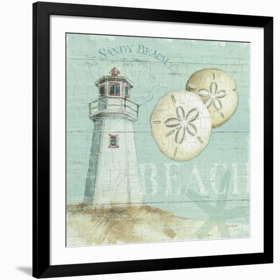 Beach House I-Lisa Audit-Framed Art Print