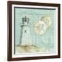 Beach House I-Lisa Audit-Framed Art Print