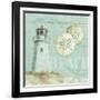 Beach House I-Lisa Audit-Framed Art Print