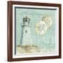 Beach House I-Lisa Audit-Framed Art Print