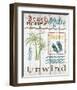 Beach House Rules-Katrina Craven-Framed Art Print