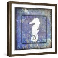 Beach House Sea Horse-LightBoxJournal-Framed Giclee Print