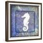 Beach House Sea Horse-LightBoxJournal-Framed Giclee Print