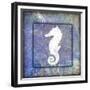 Beach House Sea Horse-LightBoxJournal-Framed Giclee Print