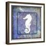 Beach House Sea Horse-LightBoxJournal-Framed Premium Giclee Print