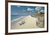 Beach House View-Zhen-Huan Lu-Framed Art Print