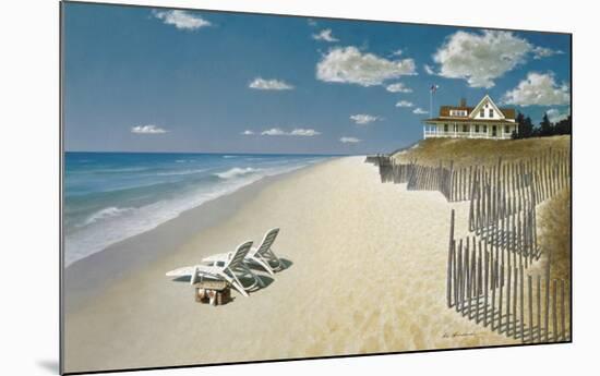 Beach House View-Zhen-Huan Lu-Mounted Art Print