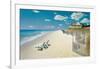 Beach House View-Zhen-Huan Lu-Framed Giclee Print