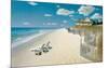 Beach House View-Zhen-Huan Lu-Mounted Giclee Print