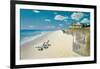 Beach House View-Zhen-Huan Lu-Framed Giclee Print