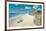 Beach House View-Zhen-Huan Lu-Framed Giclee Print