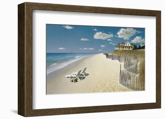 Beach House View-Zhen-Huan Lu-Framed Art Print