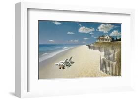 Beach House View-Zhen-Huan Lu-Framed Art Print