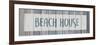 Beach House-Kimberly Allen-Framed Premium Giclee Print