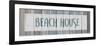 Beach House-Kimberly Allen-Framed Premium Giclee Print