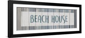 Beach House-Kimberly Allen-Framed Art Print