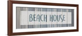 Beach House-Kimberly Allen-Framed Art Print