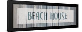 Beach House-Kimberly Allen-Framed Art Print