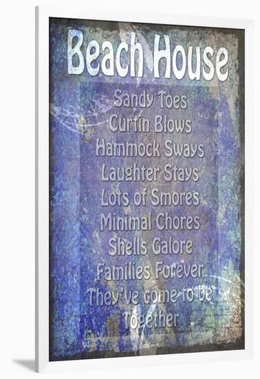 Beach House-LightBoxJournal-Framed Giclee Print