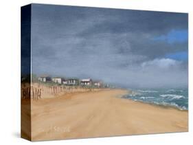 Beach Houses and Surf-Thomas Stotts-Stretched Canvas