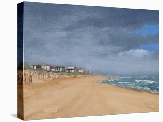 Beach Houses and Surf-Thomas Stotts-Stretched Canvas