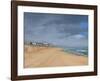 Beach Houses and Surf-Thomas Stotts-Framed Art Print