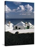 Beach Houses, Lanzarote, Canary Islands, Spain, Atlantic-G Richardson-Stretched Canvas