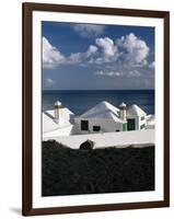 Beach Houses, Lanzarote, Canary Islands, Spain, Atlantic-G Richardson-Framed Photographic Print