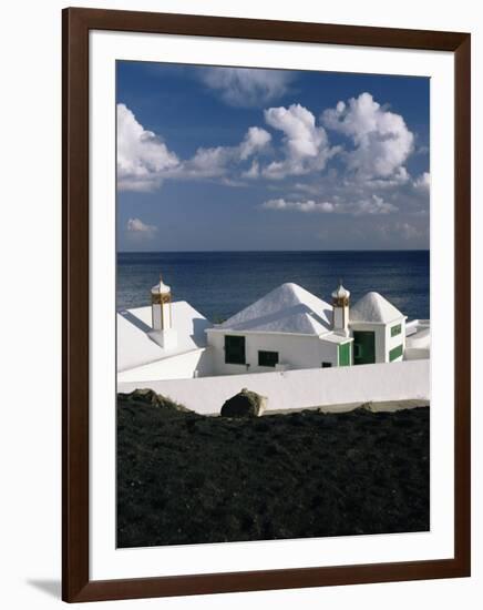 Beach Houses, Lanzarote, Canary Islands, Spain, Atlantic-G Richardson-Framed Photographic Print