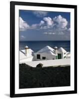 Beach Houses, Lanzarote, Canary Islands, Spain, Atlantic-G Richardson-Framed Photographic Print