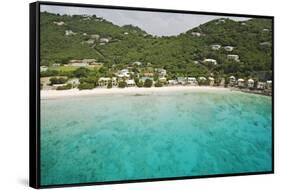 Beach Houses on North Shore of Tortola-Macduff Everton-Framed Stretched Canvas