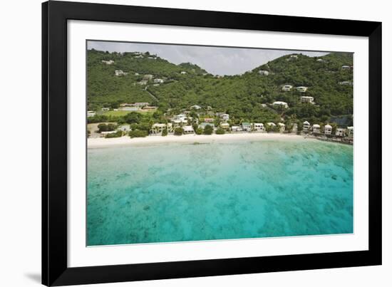 Beach Houses on North Shore of Tortola-Macduff Everton-Framed Photographic Print